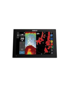 Simrad NSX 3012 12 Inch Chartplotter, No Transducer, SolarMAX HD, Radar & Autopilot Ready, 000-15222-001