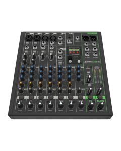 Mackie ProFX10 GO 10-Channel Battery Mixer with USB-C, Bluetooth, FX & 4 Onyx Mic Pres for Live Audio