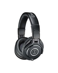 Audio-Technica ATH-M40x Closed-Back Monitor Headphones, Over-Ear, 90° Swiveling Earcups, Black