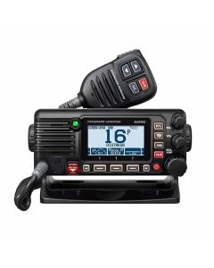 Standard Horizon GX2400 25W VHF Radio with AIS, GPS, N2K & Hailer, Weather Resistant, Black