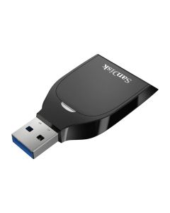 SanDisk UHS-I SD Card Reader, USB-A Interface, 170MB/s Read Speed, Fast Transfer for SDHC/SDXC Cards