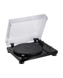 Audio-Technica AT-LPW50PB Fully Manual Two-Speed Stereo Turntable, Removable Dust Cover