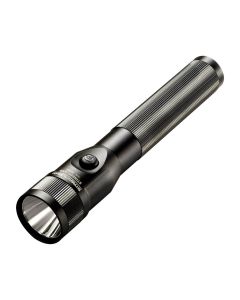 Streamlight Stinger LED Rechargeable Flashlight, 425 Lumens, 3 Modes, AC/DC, 2 Holders, Black, 75713