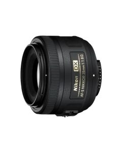 Nikon AF-S DX NIKKOR 35mm f/1.8G Prime Lens for DSLR Cameras, F-Mount, for Low-Light Photography