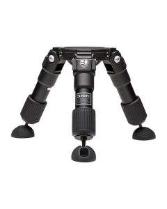 Benro 100mm Hi-Hat Tripod, 3 Inch-11 Inch Height, 220 lb Load, Aluminum Legs, w/ Case & Spiked Feet