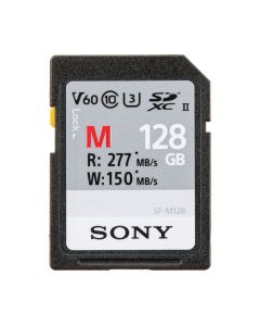 Sony 128GBU HS-II M Series SD Card, Ideal for 4K Video, High-Speed Transfer, Durable
