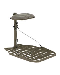 Novix Echo Hang On Treestand, All-Cast Aluminum Platform with Included VersaStraps™, FDE