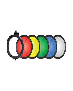 Westcott L60-B Gel and Umbrella Reflector Mount, Ideal for Dramatic Color Effects & Secure Mounting