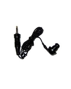 Standard Horizon Misc Earphone for SSM-14, Single Black Earbud, Lightweight Design, SEP-10A