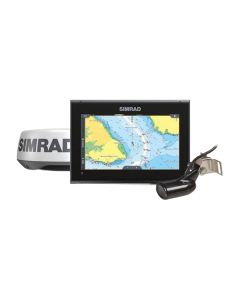 Simrad GO9 XSE With HDI Transducer, HALO20 Radar & C-MAP DISCOVER Chart, 9 Inch Touch MFD Display