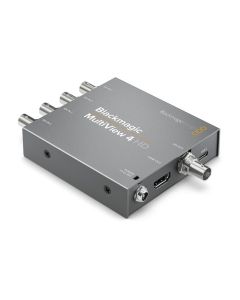 Blackmagic Design 4 HD MultiView Mini Converter, 4x SDI Inputs, HDMI/SDI Output, Quad Multiviewer