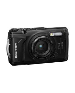 OM System Tough TG-7 Digital Camera, 4x Optical Zoom f/2-4.9 Lens, Water/Shockproof, 4K Video