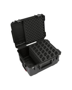 SKB Cases iSeries 2015-10 24-Mic Case, Custom Foam Interior, Solvent, Corrosion & Fungus Resistant