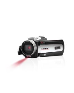 Minolta 2.7K Quad HD / 48MP IR Night Vision Camcorder, 16x Digital Zoom, 3 Inch LCD