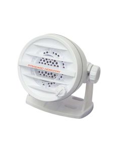 Standard Horizon 10W Amplified External Speaker, Compact Size, Weather-Resistant, White