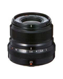 Fujifilm XF 23mm f/2 R WR Lens, Lens Only, X Mount, APS-C Format, Super EBC Coating, Black