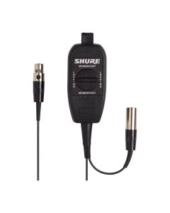 Shure WA360 In-Line Remote Mute Switch for Shure Lavalier Microphones, TA4F Connector