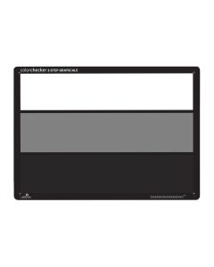 Calibrite 8.5 x 11 Inch ColorChecker 3-Step Grayscale, Precise Lighting Reference, Anti-Reflective