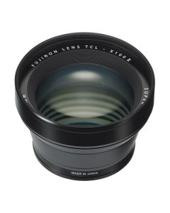 Fujifilm TCL-X100 II Tele Conversion Lens for X100-Series Cameras, 50mm Equivalent, 1.4x, Black