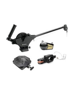 Cannon Uni-Troll 5 ST Manual Downrigger Trolling Kit, 2:1 Retrieval, 24 Inch Boom, Swivel Base, 1901122