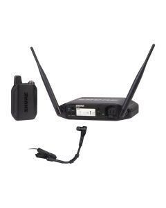 Shure GLXD14+/B98 Digital Wireless Instrument System with BETA®98H Flexible Gooseneck Microphone, Z3: 2.4, 5.8 GHz