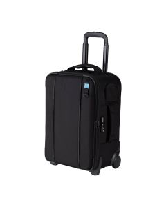 Tenba Roadie Air Case Roller 21 Carry-On Size for 2 Pro Cameras with Uncrushable Shell Design, Black