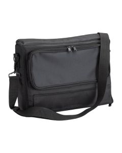On-Stage Wireless Microphone Carry Bag, Two Padded Compartments with Shoulder Strap, Black, MB5002