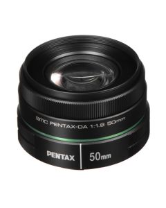 Pentax SMC DA 50mm f/1.8 Autofocus Lens for APS-C Digital K-Mount Cameras, Ideal for portraits