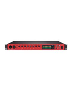 Focusrite Clarett+ 8Pre Rackmount 18x20 USB-C Audio/MIDI Interface for Bands, Studios, and Producers