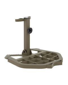 Novix Raider Saddle Platform, All-Aluminum Construction, Frost Coating & Offset Bracket, FDE