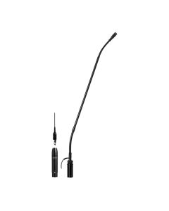 Shure MX418 Microflex® 18-Inch Standard Gooseneck Microphone, A412B Mount, Side-or-Bottom Cable Exit