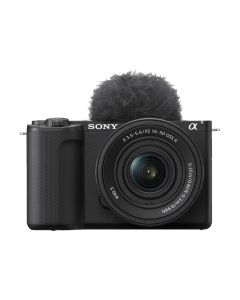 Sony Alpha ZV-E10 II-APS-C Interchangeable Lens Mirrorless Camera with 16-50mm Zoom Lens, Black