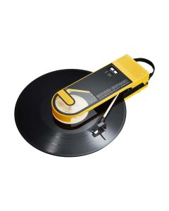 Audio-Technica Sound Burger Portable Bluetooth Turntable with Handle, Two-Speed, AT-SB727, Yellow