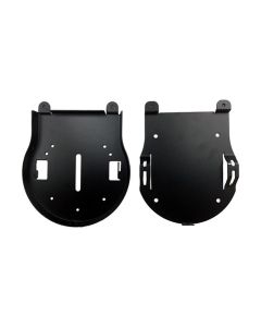 PTZOptics Small Universal Ceiling Mount for PTZ Cameras, 1/4 Inch-20 Interface, Heavy Gauge Steel, Black