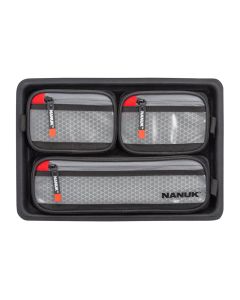Nanuk Lid Organizer Insert for Nanuk Case Model 910, Multi-Pocket Storage, 50-91001-K
