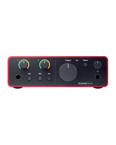 Focusrite Scarlett Solo USB-C Audio Interface (4th Generation) for Singers-Songwriters & Podcasters