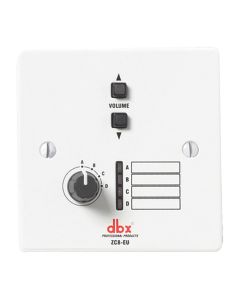 DBX ZC-8 Source Selector and Volume Control for ZonePro, Up & Down Push-Buttons for Volume Control