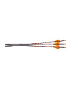 Ravin .001 Premium Match-Grade Lighted Arrows, 2-Inch Offset Vanes, 100% Pure Carbon, 3-Pack