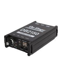 On-Stage Stereo USB DAC - Direct Box, High-Speed USB 2.0, Works with Mac and Windows, DB2150