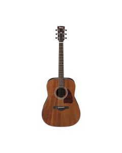 Ibanez Artwood Series Acoustic Guitar, Mahogany Neck, Back, and Sides, Open Pore Natural, AW54