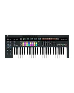 Novation 49-Key MIDI and CV Keyboard Controller with 8-Track Sequencer, Real-Time Recording