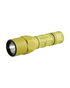 SureFire G2X Pro Dual-Output LED Flashlight, 600 Lumens, Lightweight Polymer Body, Yellow, G2X-D-YL