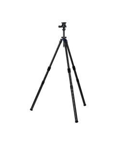 Zeiss Pro-Series MAX-DUTY V Carbon Fiber Tripod Kit, V-60 Ball Head, Long-Range Shooting, Arca-Swiss, Black