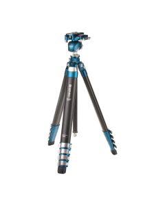 Benro CyanBird Carbon Fiber Tripod w/ FS30 Head, 59 Inch Max Height, Flat Legs, 9.92 lb Load, 90° Tilt
