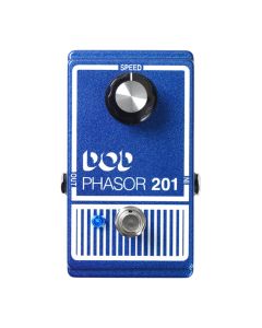 DigiTech DOD Phasor 201 Pedal, Redesigned Chassis, True Bypass, Lightweight Aluminum Construction, Blue