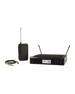 Shure BLX14R Rackmount Wireless Guitar System, Up to 14 Hours Battery Life