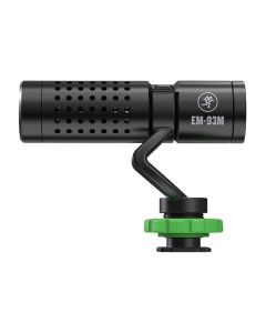Mackie EM-93M Compact Condenser Microphone for Smartphones & DSLRs with Windscreens & Mounts