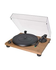 Audio-Technica AT-LPW40WN Stereo Turntable, Built-In Cartridge, Dust Cover, Walnut