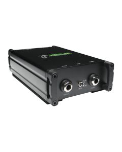 Mackie MDB-1P Mono Passive Configuration Direct Box with 1/4 Inch Input, XLR Output, Ground Lift & Pad