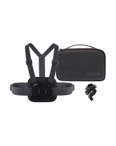 GoPro Sports Kit for HERO10/11, Includes Chesty Chest Mount & Handlebar/Seatpost Mount, AKTAC-001